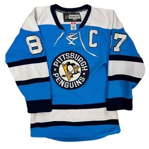 Sidney Crosby Pittsburgh Penguins 2008 Winter Classic Jersey Reebok Size 50